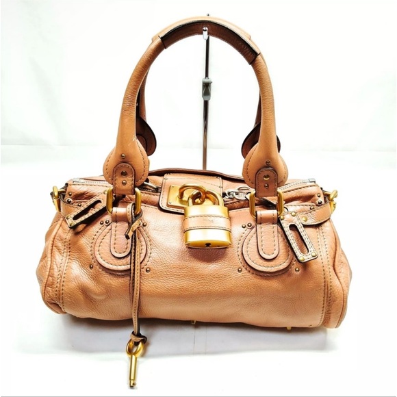 Chloe Paddington Bag - Nut Brown Calfskin - Made in Italy - Check Out Video! - Picture 4 of 14